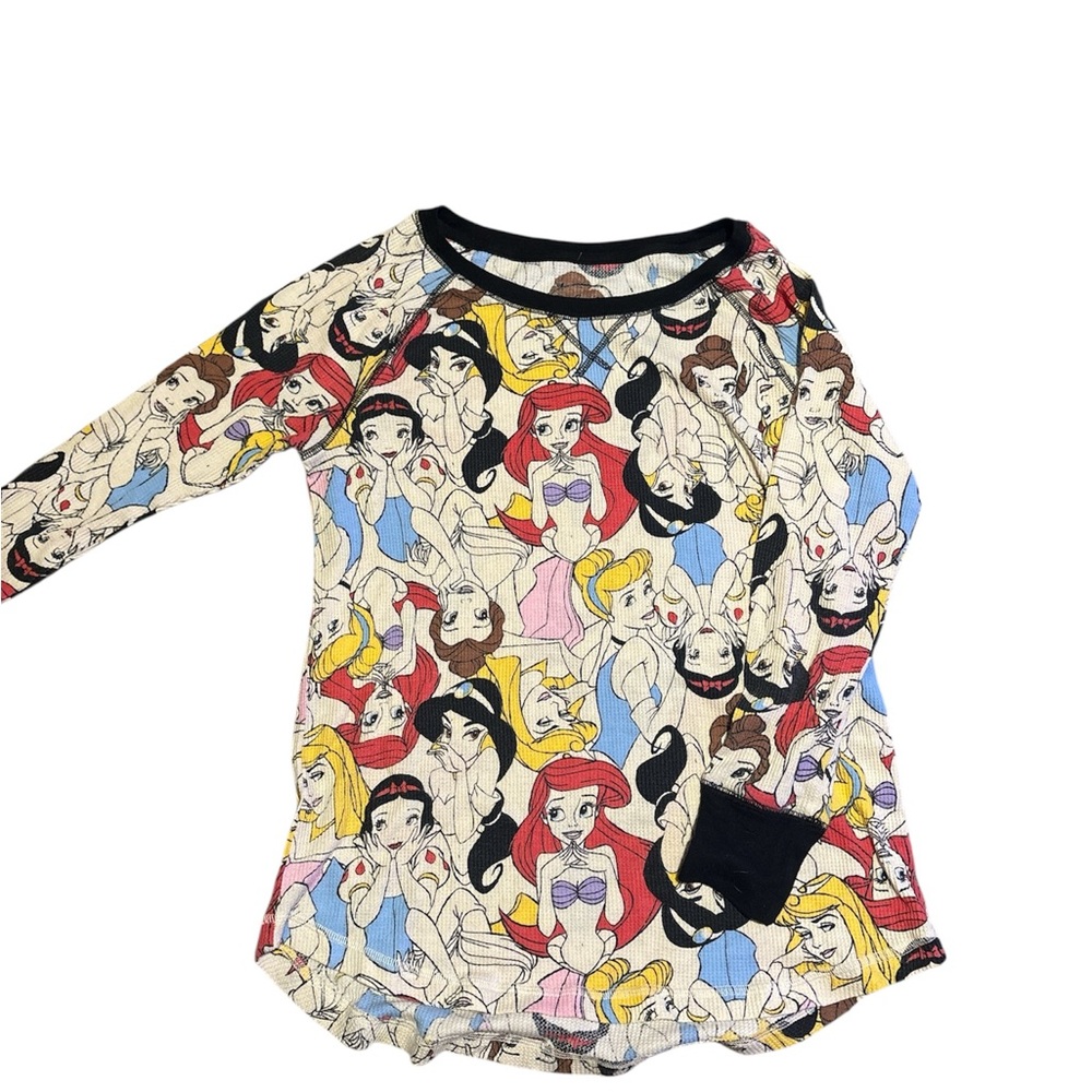 Disney Multicolor Princess Long Sleeve Tee